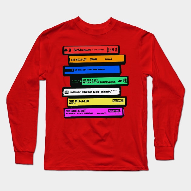 sir mix a lot Long Sleeve T-Shirt by SepiOrder